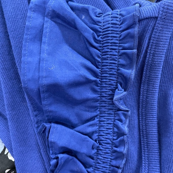 The Nines by Hatch Ruffle Rib knit maternity Dress size S M L XXL - Picture 6 of 7